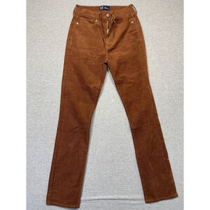 Women's Gap Brown Corduroy Jeans Size 0